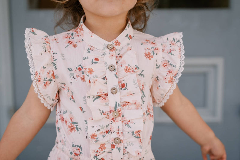 Blossoms Romper: 6YRS