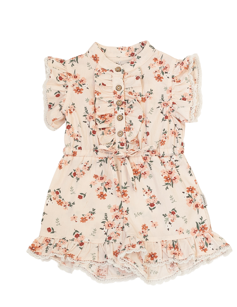Blossoms Romper: 6YRS
