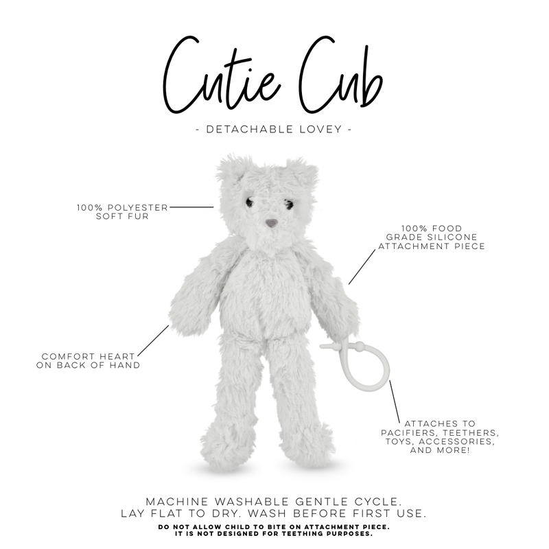 Cutie Cuddle (Plush Animal Lovey)