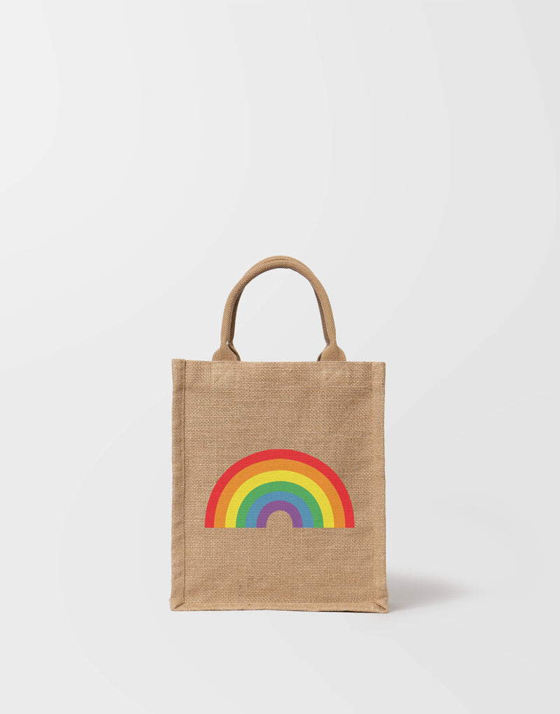 Reusable Gift Tote - Rainbow: Medium