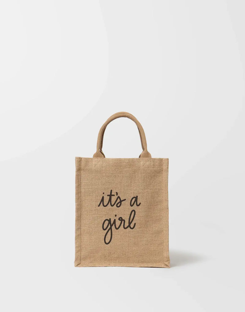Reusable Gift Tote - It's a Girl: Small