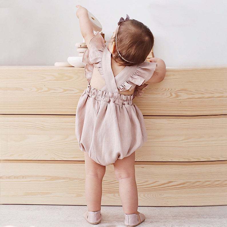 Annie & Charles® Organic Linen Bloomer Daisy