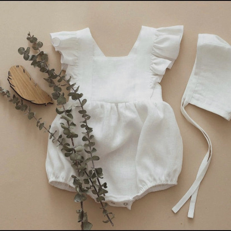 Annie & Charles® Organic Linen Bloomer Daisy