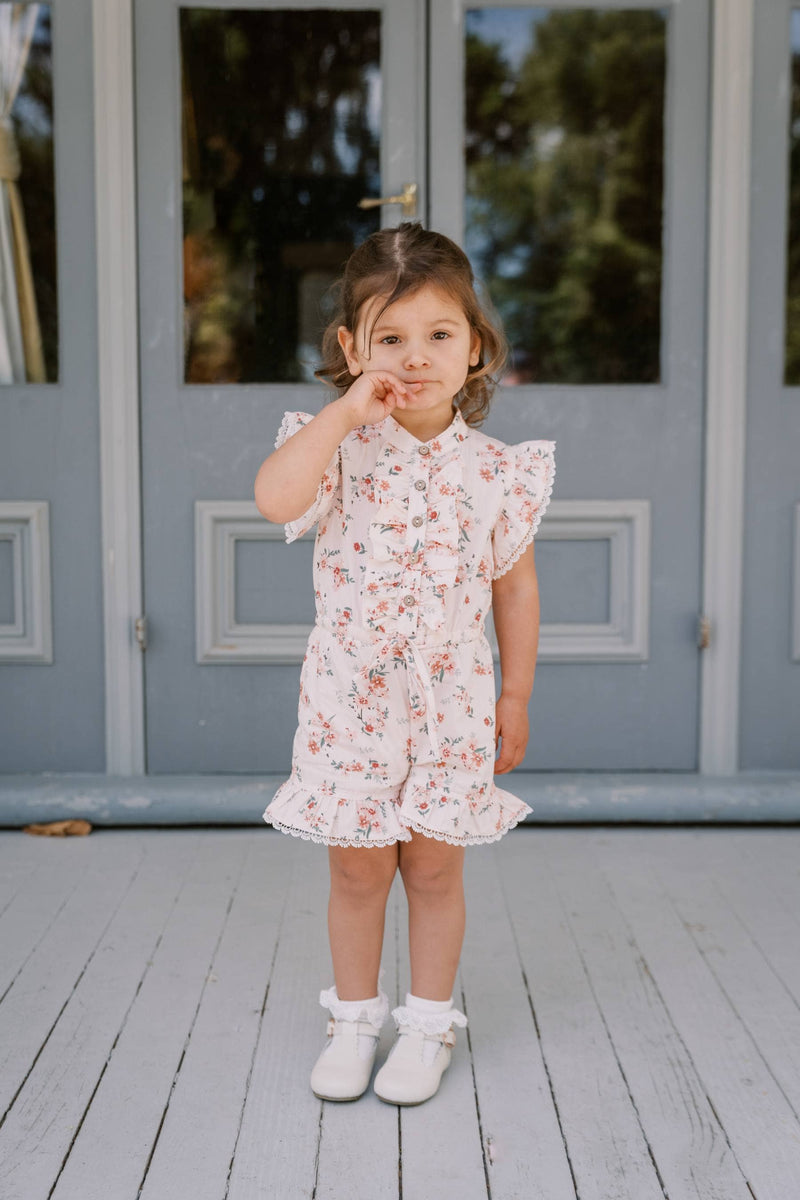 Blossoms Romper: 6YRS