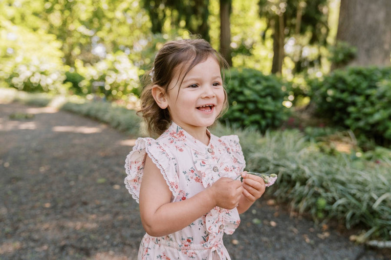 Blossoms Romper: 6YRS