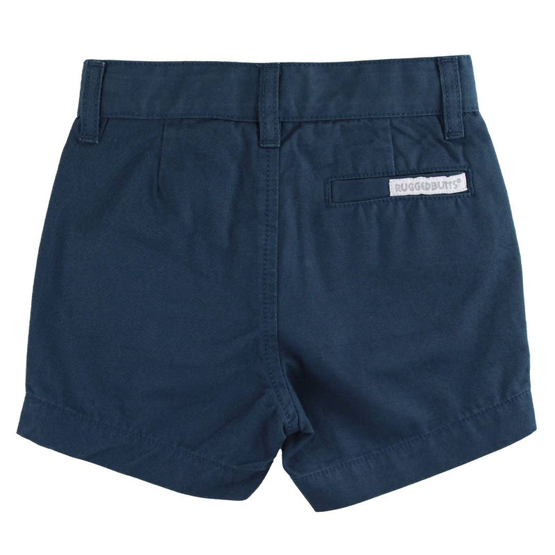 Dark Navy Chino Shorts: Blue