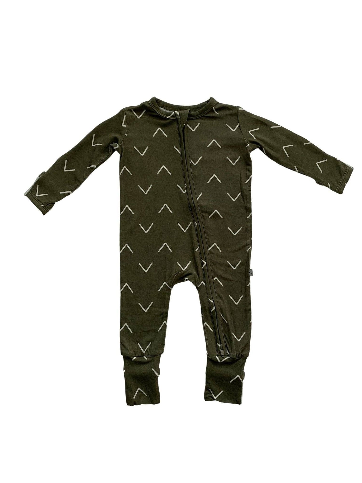 Zipper Romper - Green Arrow
