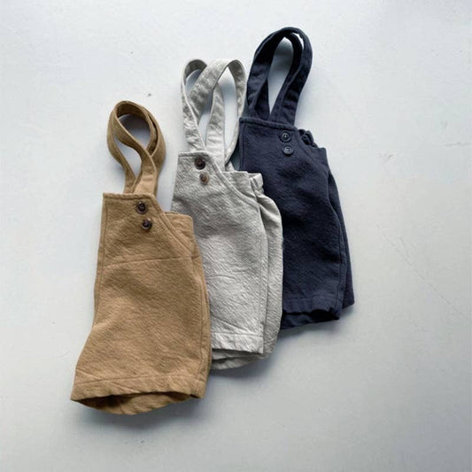 Annie & Charles® BENJAMIN Overalls: Light grey