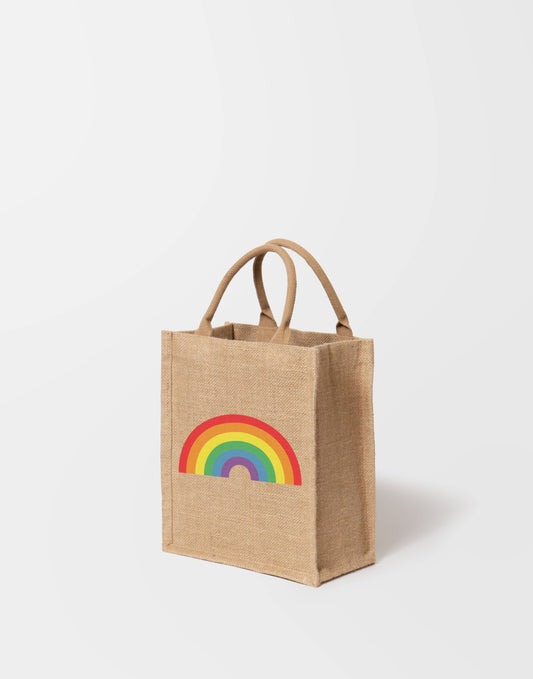 Reusable Gift Tote - Rainbow: Medium