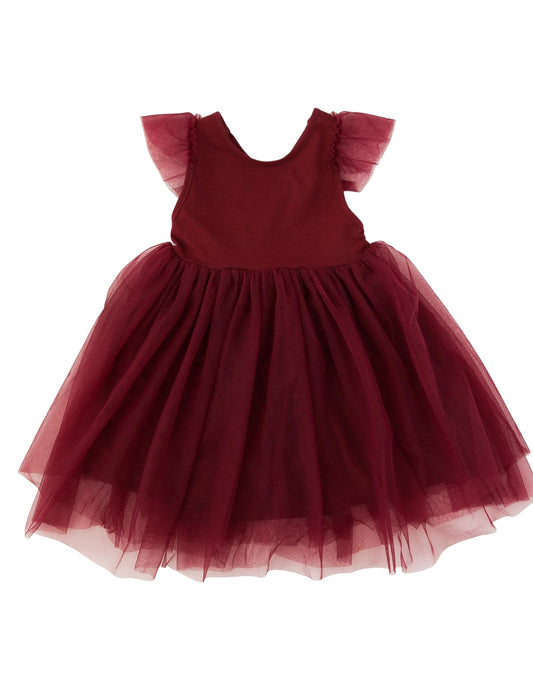 Scarlett Tutu Dress - Cherry Red