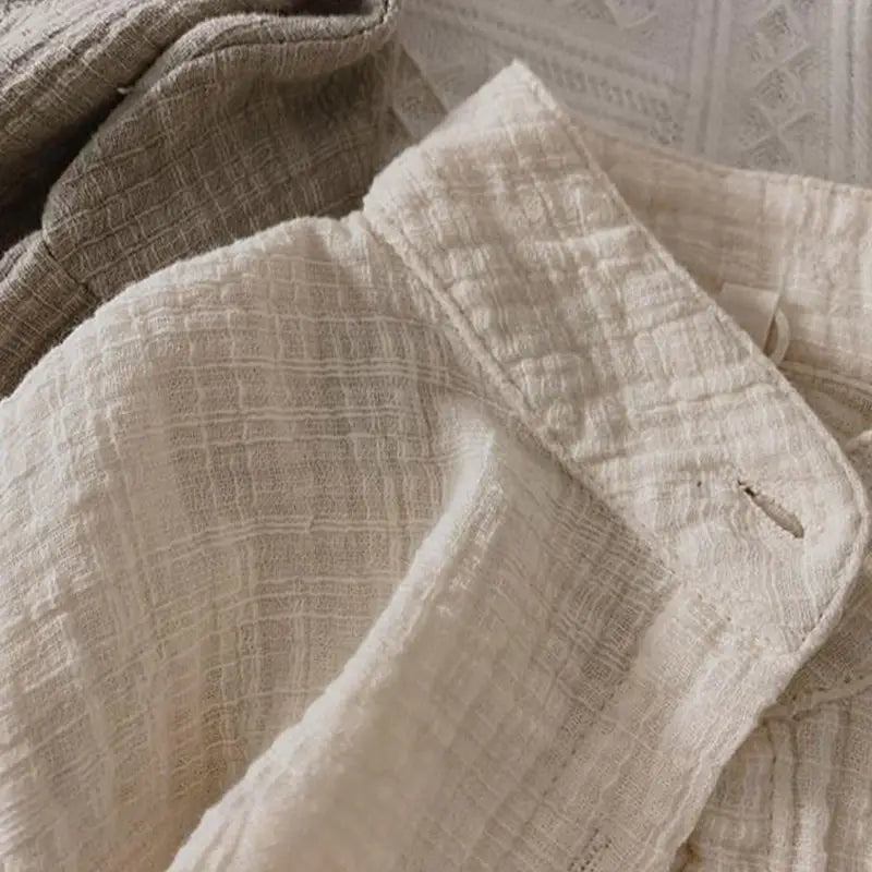 Annie & Charles® Muslin Top: Cream